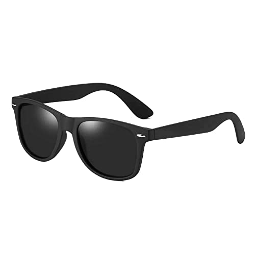 Creature Wayfarer UV Protection Unisex Sunglasses (BLACK) SUN-094-BLK-BLK - Image 1
