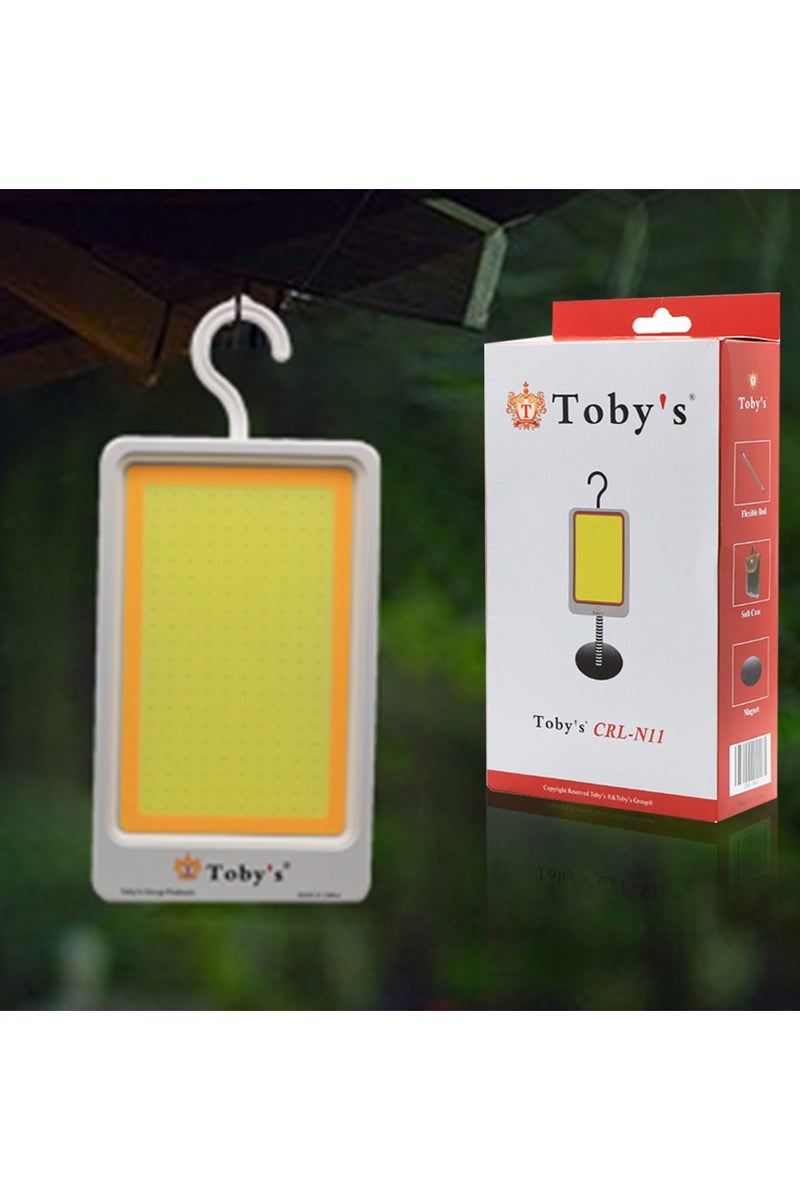 Toby's Toby's CRL-N11 25W Ultra-Bright COB Work Light with Flexible Rod, 3M Cable & Cigarette Lighter – IP67 Waterproof for Camping & Repairs - Image 2