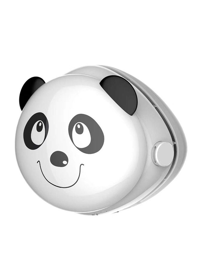NIBEMINENT 4 Layer Filter Element Intelligent Electric Mask Sporty Cute Panda Design white 11.5x11.5x11.5centigram  - Image 2