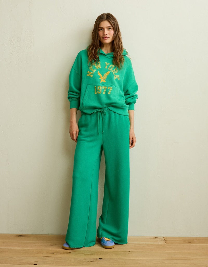 American Eagle AE Campus Low-Rise Wide-Leg Sweatpant - Image 1