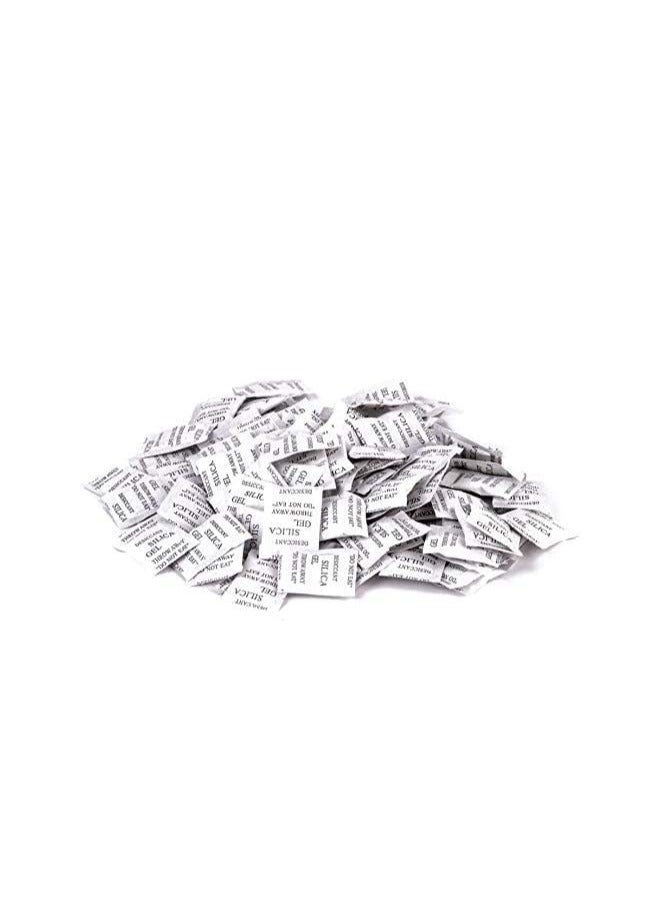 Non-toxic, moisture-absorbing silica gel 100 packs of 1 gram  - Image 2