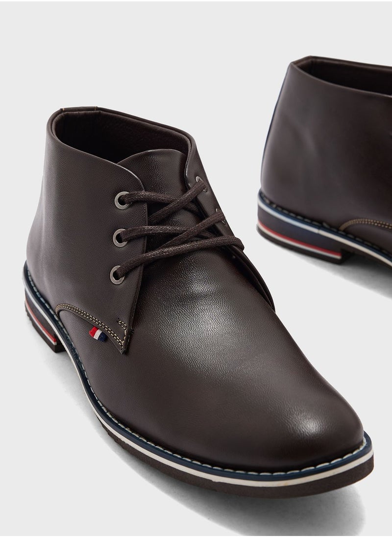 Robert Wood - Casual Chukka Boots - Image 1