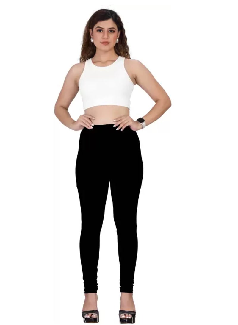 IndHeritage Full length comfy cotton leggings - Image 1