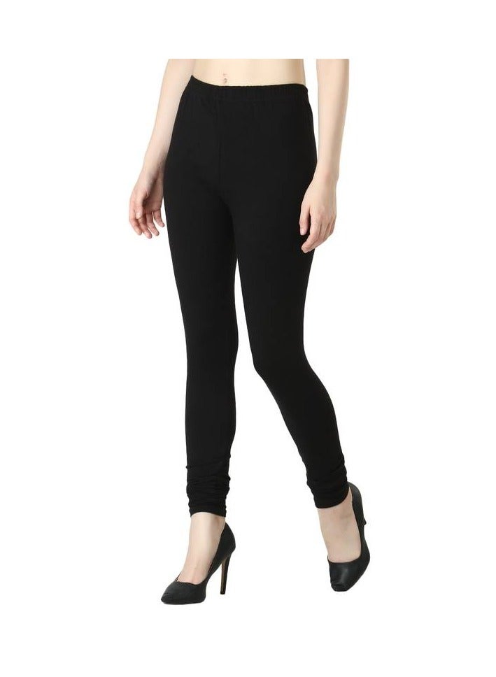 IndHeritage Full length comfy cotton leggings - Image 3