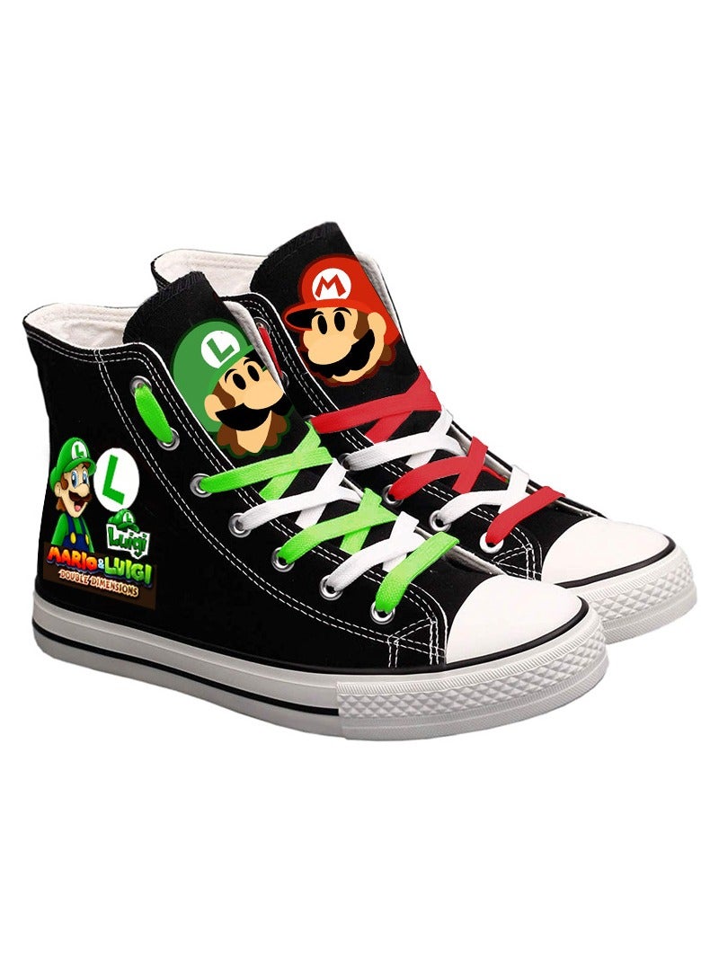 Unisex Top Canvas Shoes – Stylish Couple Sneakers for Casual & Cosplay - Image 1