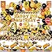 Mpanwen Construction Party Decorations for 2 Year Old Boy 128Pcs Truck Construction 2nd Birthday Party Supplies for Baby Boys  Backdrop Wall Signs Tablecloth Crown Poster Paper Glasses - Image 2
