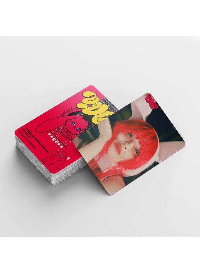 NIBEMINENT 92 Pcs Kpop YUQI Lomo Cards Card For Fans Collection Gifts - Image 3
