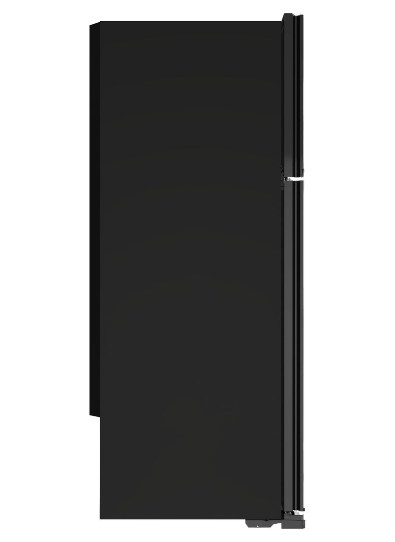 TORNADO - TORNADO Refrigerator Inverter No Frost 396 Liter Black, Nano deodorizer Filter, Hybrid cooling system RF-480TV-BK - Image 1