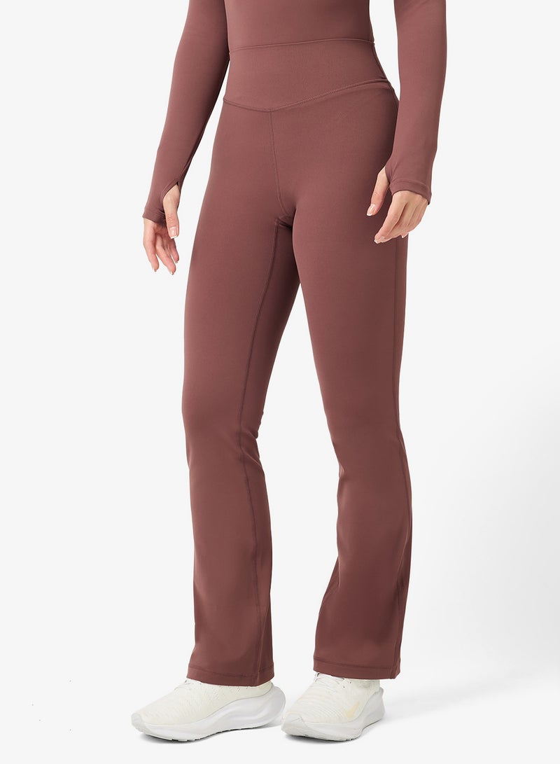 فورورد طقم بلوزة وبنطلون واسع ناعم بدون خياطة بطبقات - Image 4