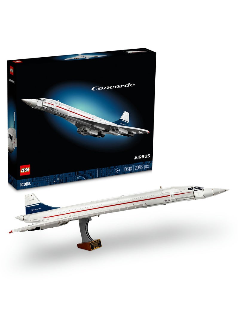 LEGO Icons Concorde 10318 Building Set (2,083) Pieces  - Image 1