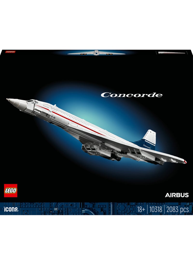 LEGO Icons Concorde 10318 Building Set (2,083) Pieces  - Image 2