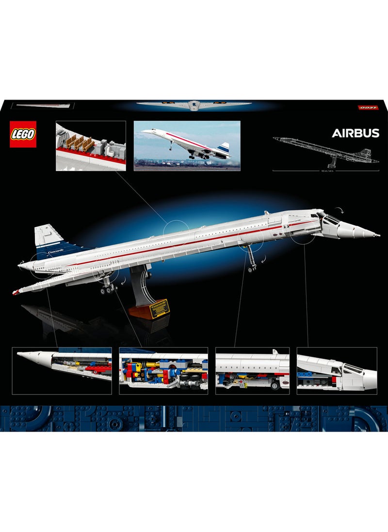 Icons Concorde 10318 Building Set (2,083) Pieces