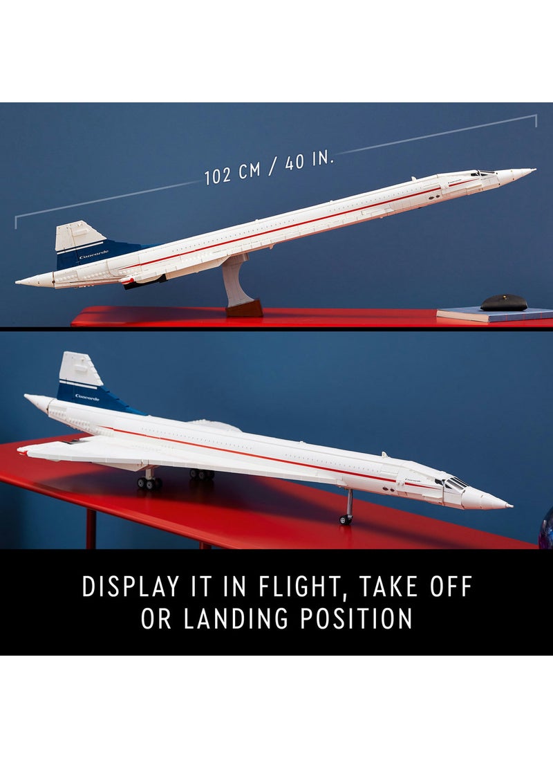 Icons Concorde 10318 Building Set (2,083) Pieces