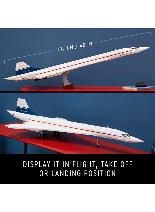 LEGO Icons Concorde 10318 Building Set (2,083) Pieces