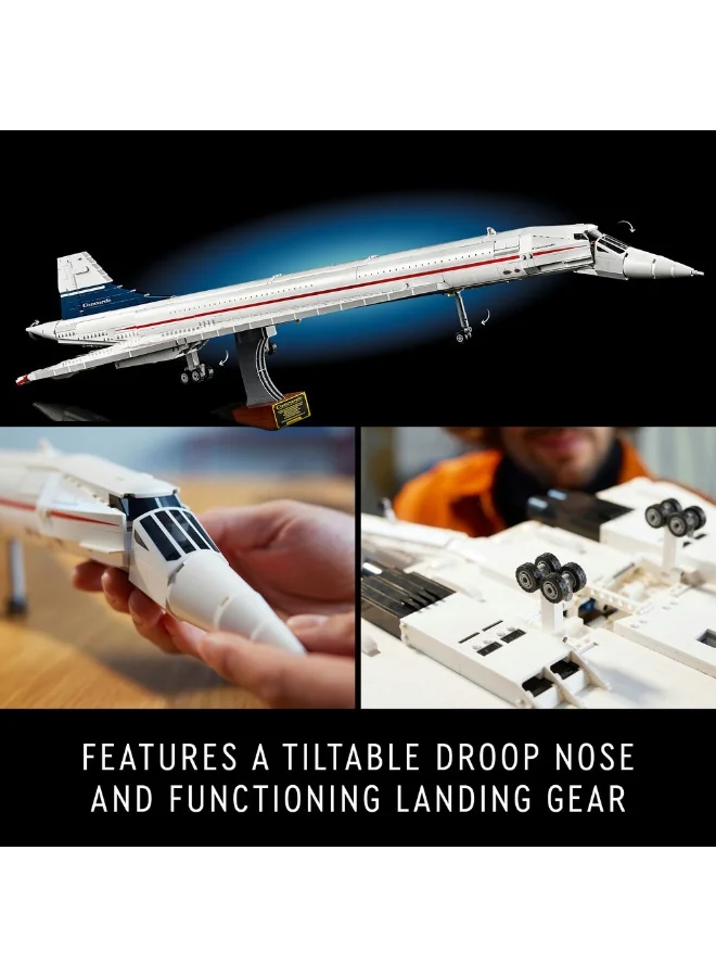 LEGO Icons Concorde 10318 Building Set (2,083) Pieces