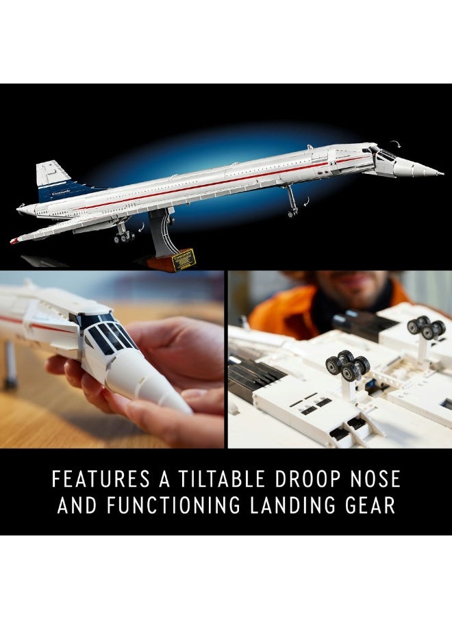 LEGO Icons Concorde 10318 Building Set (2,083) Pieces  - Image 4