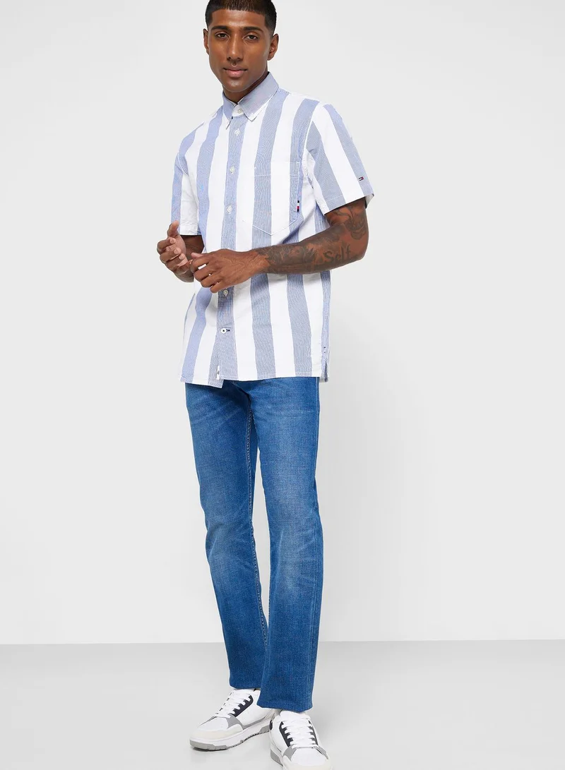 TOMMY HILFIGER Striped Regular Fit Shirt