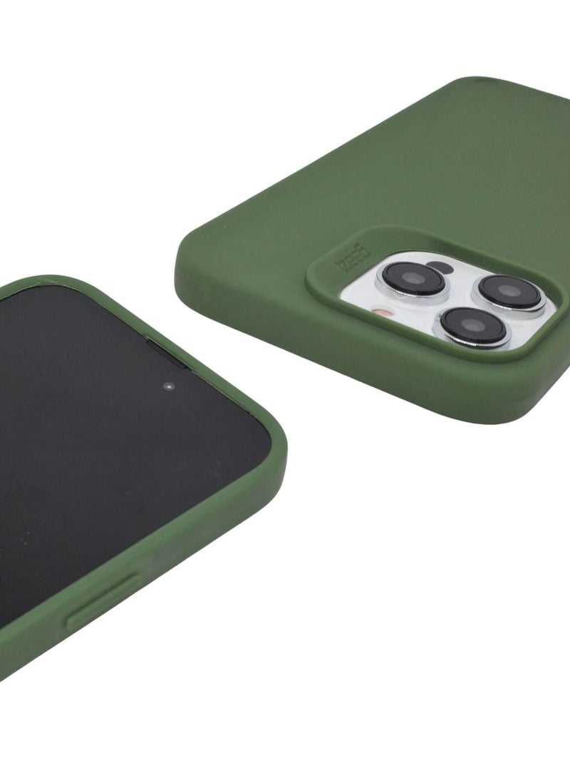 BORTONY iPhone 13 Pro Case 6.1" Compatible with Full Body Protection Silky Soft Liquid Silicone Slim Back Cover - Image 2