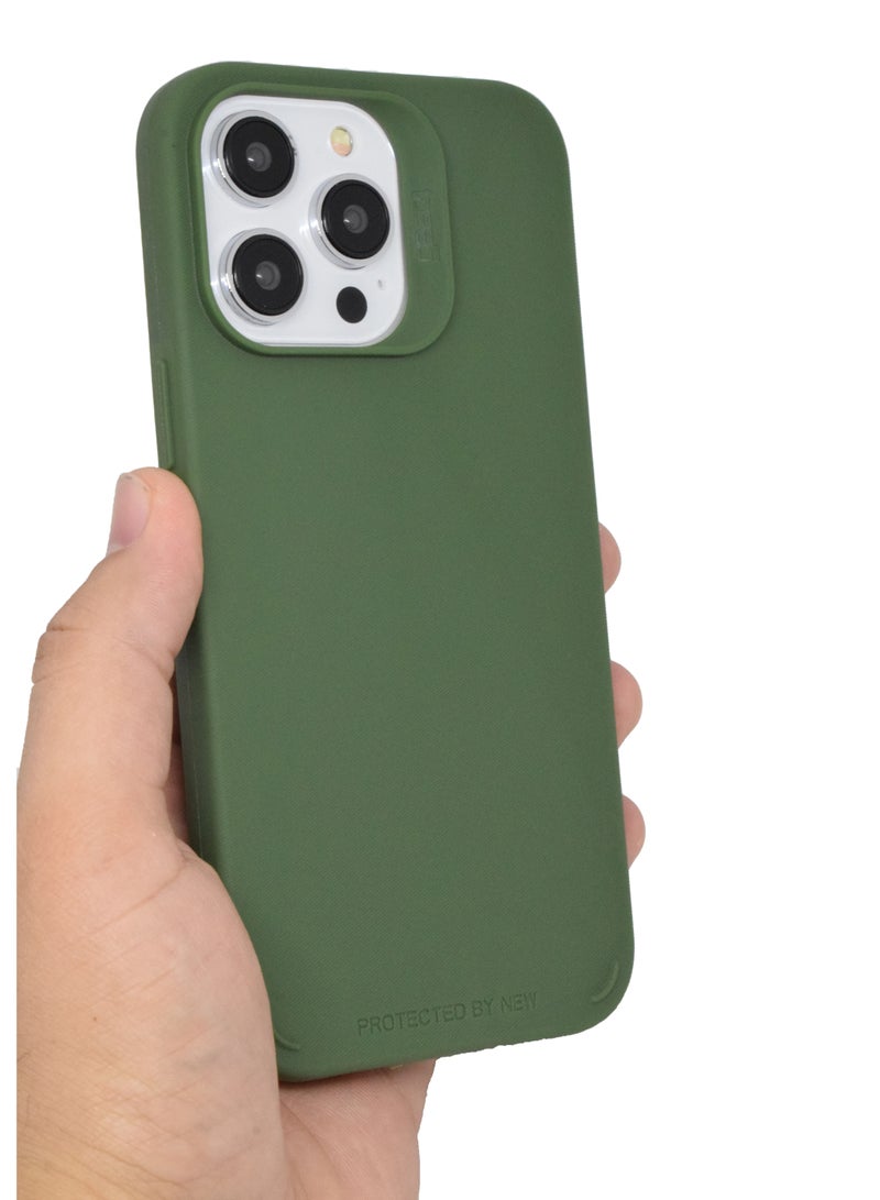 BORTONY iPhone 13 Pro Case 6.1" Compatible with Full Body Protection Silky Soft Liquid Silicone Slim Back Cover - Image 3