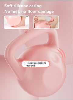 Occuwzz 4KG Water-Filled Kettlebell – Anti-Slip Grip Adjustable Weight for Strength Training & Home Workouts, Portable Fitness Kettlebell for Men, Women & Kids (Pink)  - Image 5