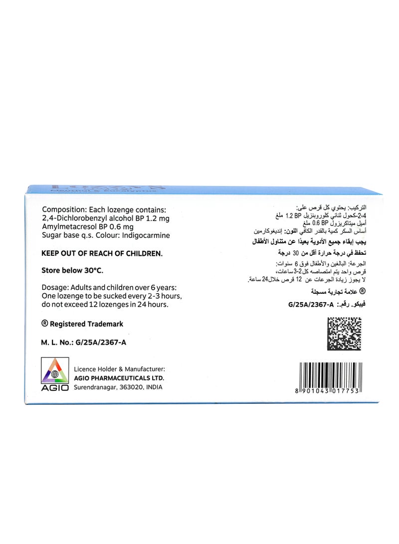 Lozzys Menthol & Eucalyptus for Sore Throat and Blocked Nose, Dual Anti-Bacterial Action, Fast Effective Relief from the Symptoms of Sore Throat, 24 Lozenges - Image 5