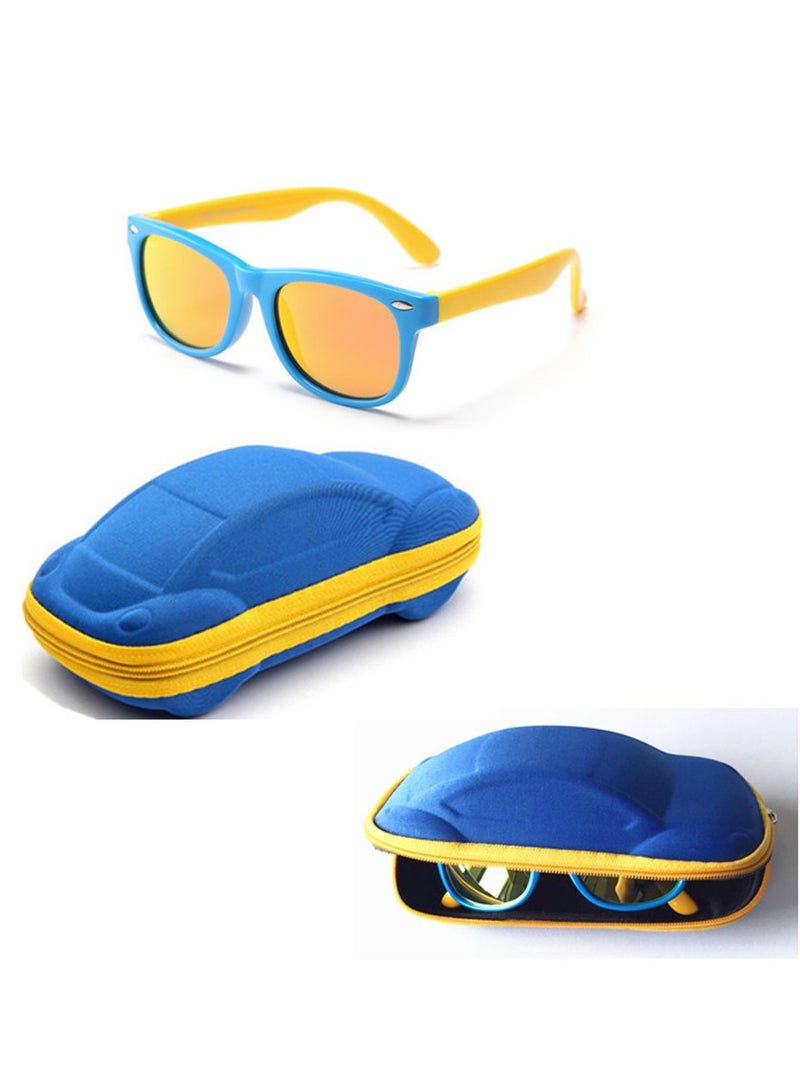 Kids Polarized Sunglasses Rubber Flexible Shades for Girls Boys Age 3-9 - Image 5