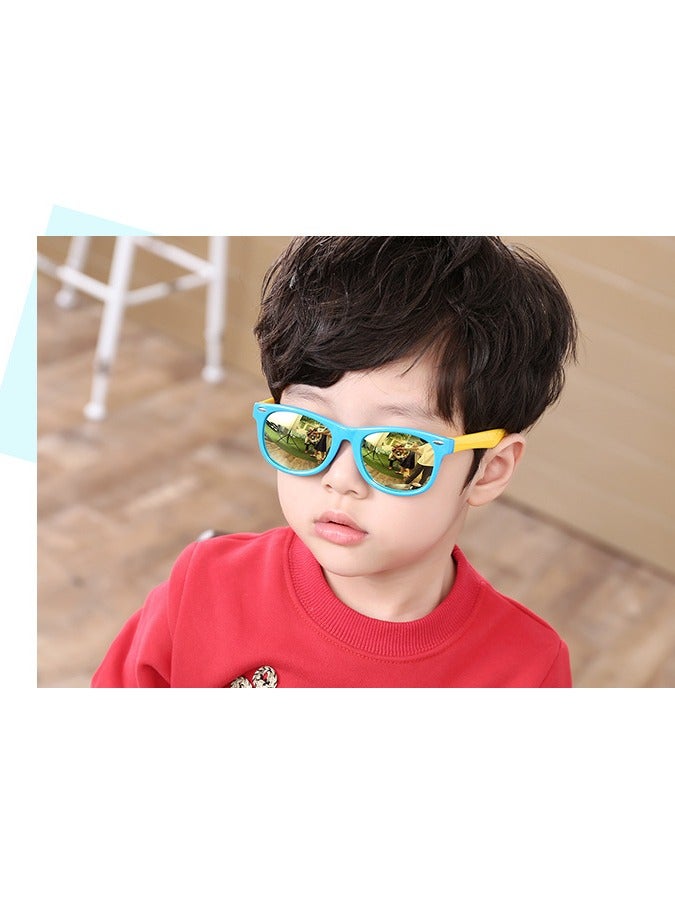 Kids Polarized Sunglasses Rubber Flexible Shades for Girls Boys Age 3-9 - Image 2