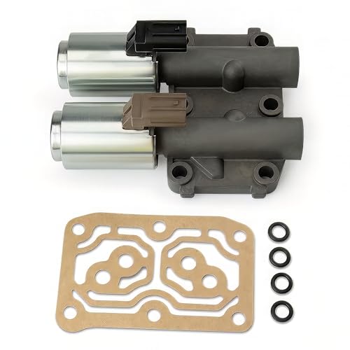 FANHAY 28260-PRP-014 Transmission Dual Linear Shift Solenoid for Dual Linear Solenoid with Gasket for Acura Rsx 2002-2006, Tsx 2004-2008, for Honda Accord CR-V Element 2003-2008 Replace 28260PRP014 - Image 1