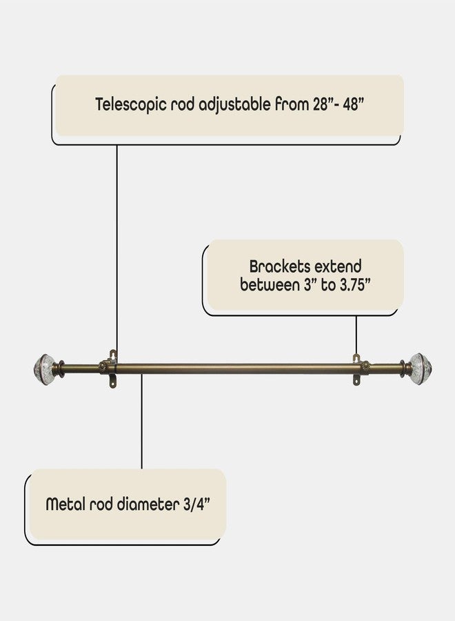 أكيم قضيب كامينو لانكستر الزخرفي مع طرفه العلوي 28-48 - Image 3