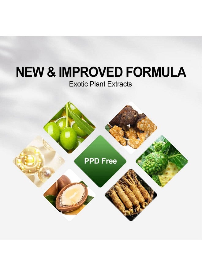 Herbishh Hair Color Shampoo - Magic Gray Hair Dye, Long-Lasting 3-in-1 Coloring Formula, 500ml, Ammonia-Free (Linen) - Image 5