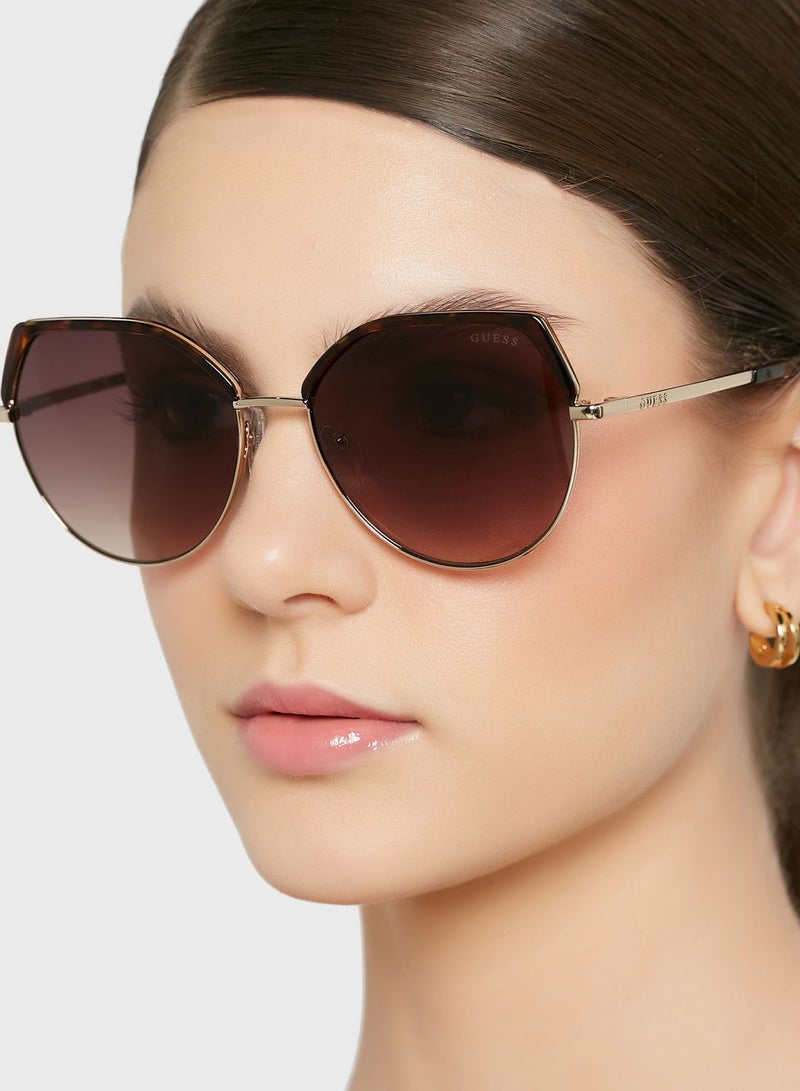 GUESS Half Frame Sunglasses - Image 1