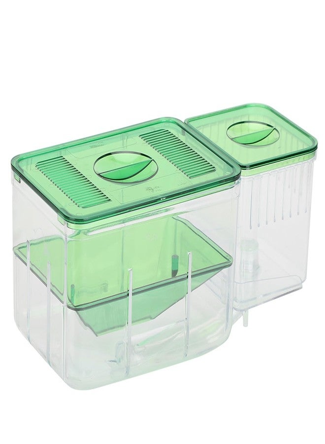 KIMISS Aquarium Fish Tanks Breeding Box Little Fish DoubleLayer Isolation Incubator for Injured Small Fish Shrimp Professional Accessories for Use - Image 1