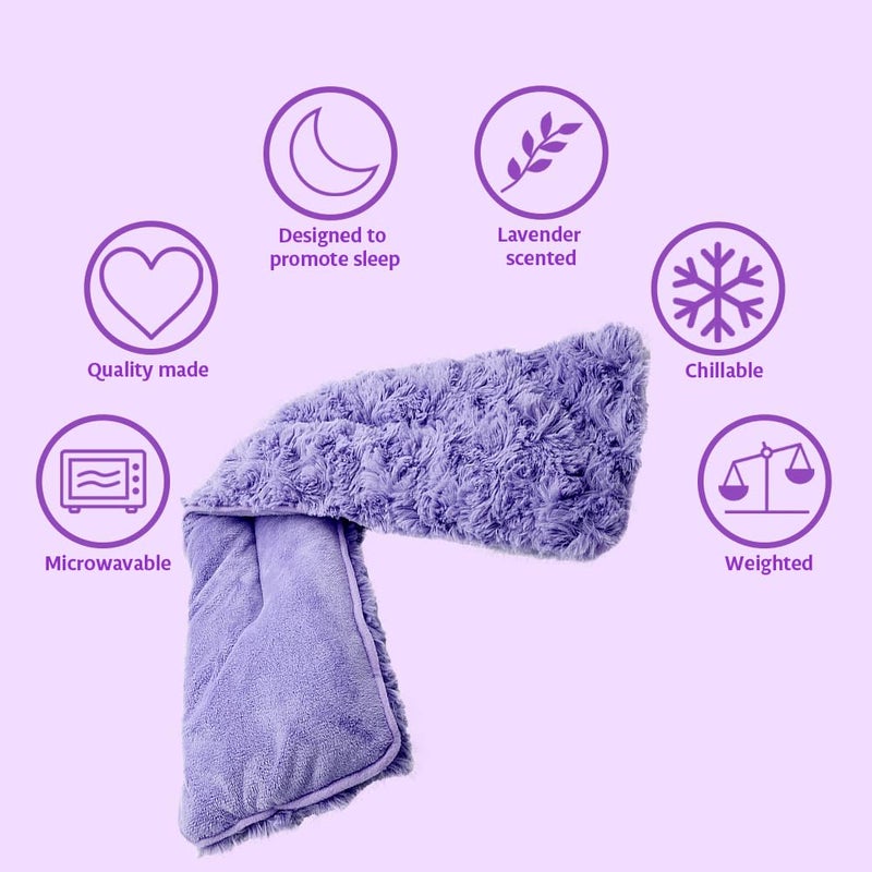 Warmies Intelex Warmies Curly Neck Wrap  Purple  - Image 2