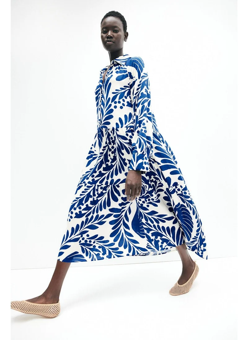 اتش اند ام Viscose shirt dress