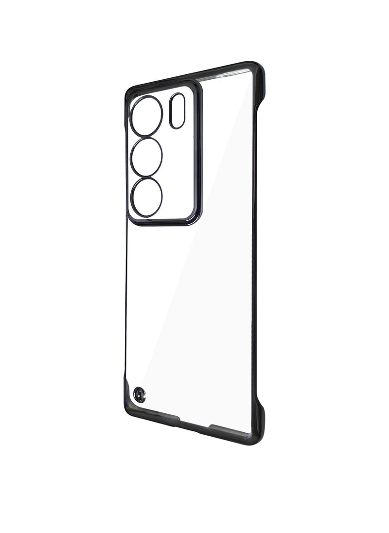 X-level Vivo V29 5g Slim Case Cover with Ultra Thin Frameless Case Accessories Camera Len Protector Anti-Yellow Shockproof Anti-scratch Anti-drop Shell Back Cover for Vivo V29 5g  - Image 1