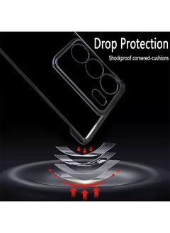 X-level Vivo V29 5g Slim Case Cover with Ultra Thin Frameless Case Accessories Camera Len Protector Anti-Yellow Shockproof Anti-scratch Anti-drop Shell Back Cover for Vivo V29 5g  - Image 5