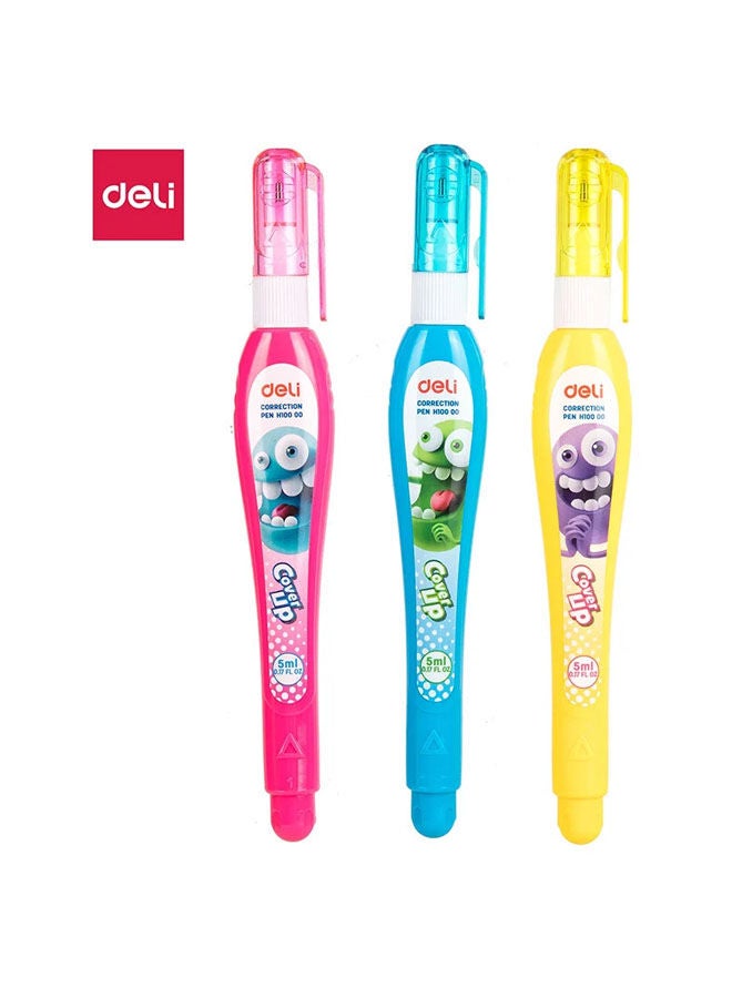 Deli Correction Pen 1 Pcs assorted colors - Image 1