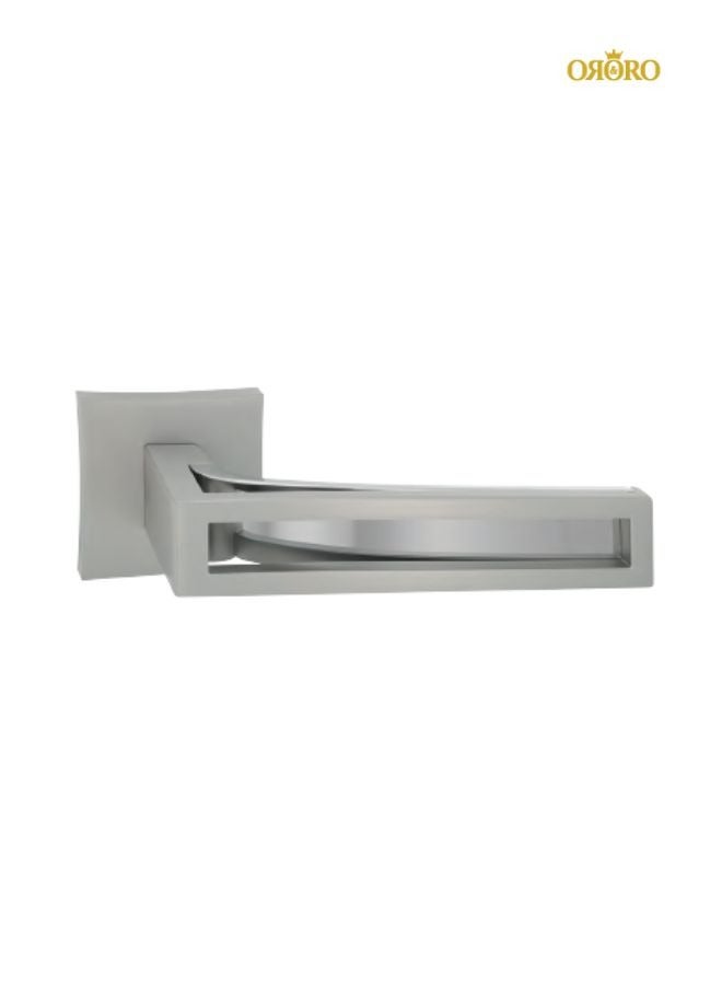 ORO & ORO Rose Mortise Handle With Chrome Polished Finish - Image 1