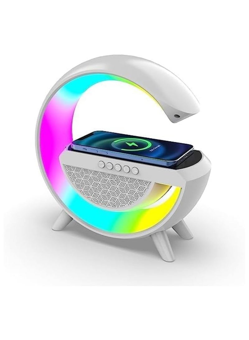 Desk Lamp Bluetooth Speaker with Night Light LED And Rechargeable Battery - Image 1
