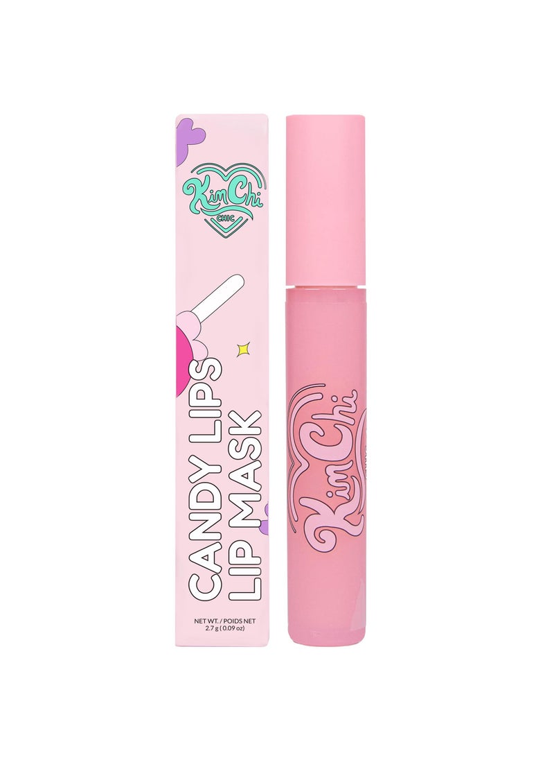 Kimchi Chic - KimChi Chic Beauty Candy Lips Hydrating Lip Mask, Lip Balm for Moisturizing Lip Care, Nourish and Shine for Dry Lips, Pink Sour Punch Lip Tint, 0.09 fl oz - Image 1