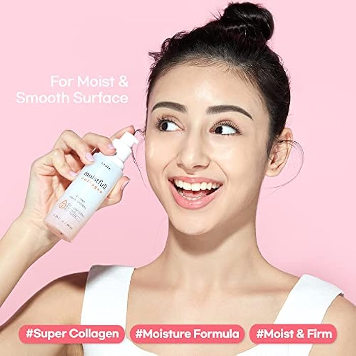 ETUDE Moistfull Collagen Essence, Serum for Face, Moisturizer, Super Collagen Water, Sensitive Skin, Moisturizing Essence, Long-Lasting Formula, Korean Skin Care, Beauty (2.70 Fl Oz) - Image 2