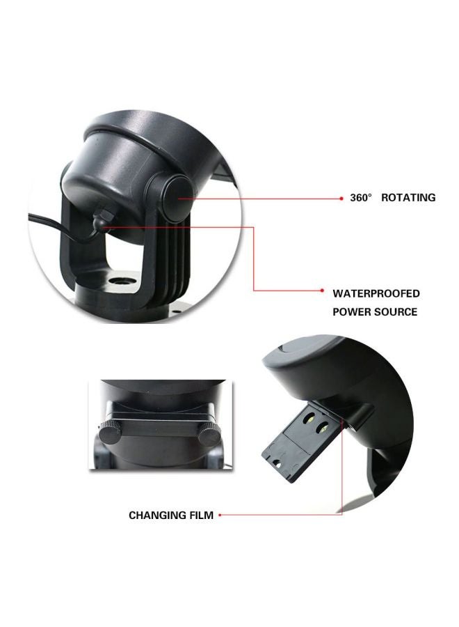 Loquat LED Projector Light Pattern Spotlight Red/Green/Blue 29cm - Image 4