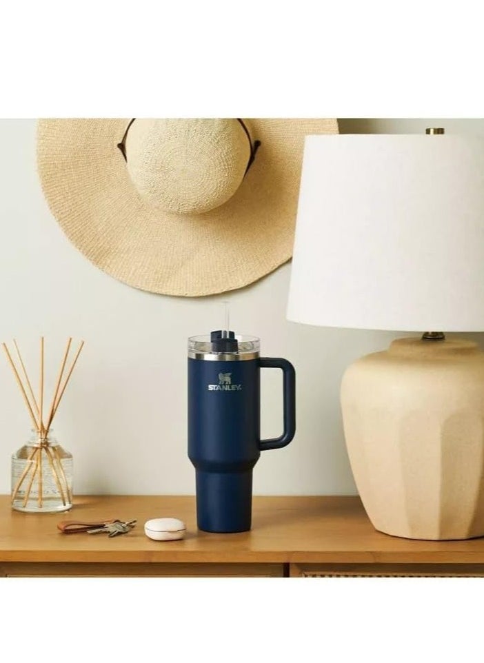 Stanley - H2.0 Flow State Stainless Steel Tumbler with Handle and Straw Lid Insulated Reusable Cup for Water, Coffee, Smoothies & More, Travel Mug, Cupholder Friendly 40 oz - Image 1