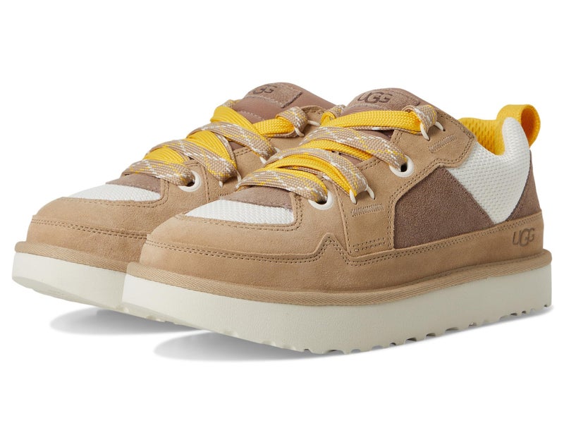 UGG Men's Lo Lowmel Sneaker, Mustard Seed/Summer Wheat, 14 - Image 1