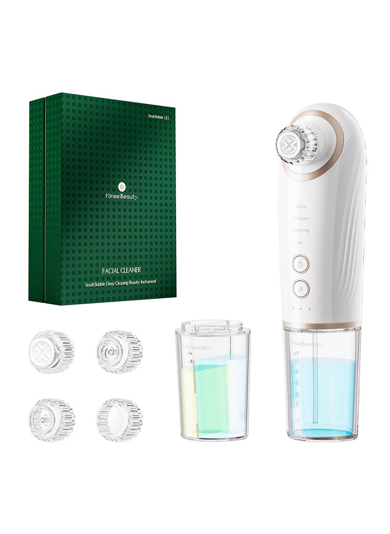 KinseiBeauty - Hydrafacial Blackhead Vacuum, Portable Blackhead Remover with Hot & Cold Care, 5 Modes, 3 Suction Levels for Acne, Oil, and Makeup Residue Removal - Image 1