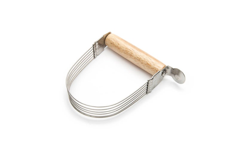 Fox Run 58544 Wire Pastry Blender 5" Steel and Wood - Image 1