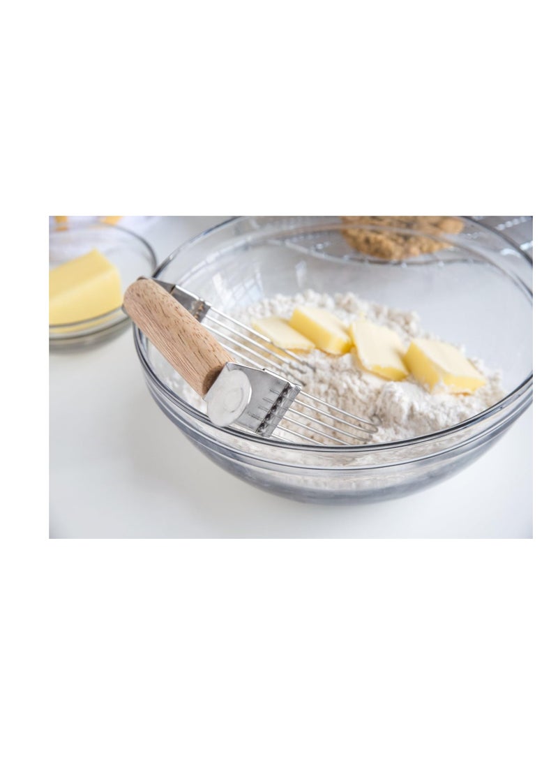 Fox Run Fox Run Wire Pastry Blender, 5", Steel and Wood  - Image 3