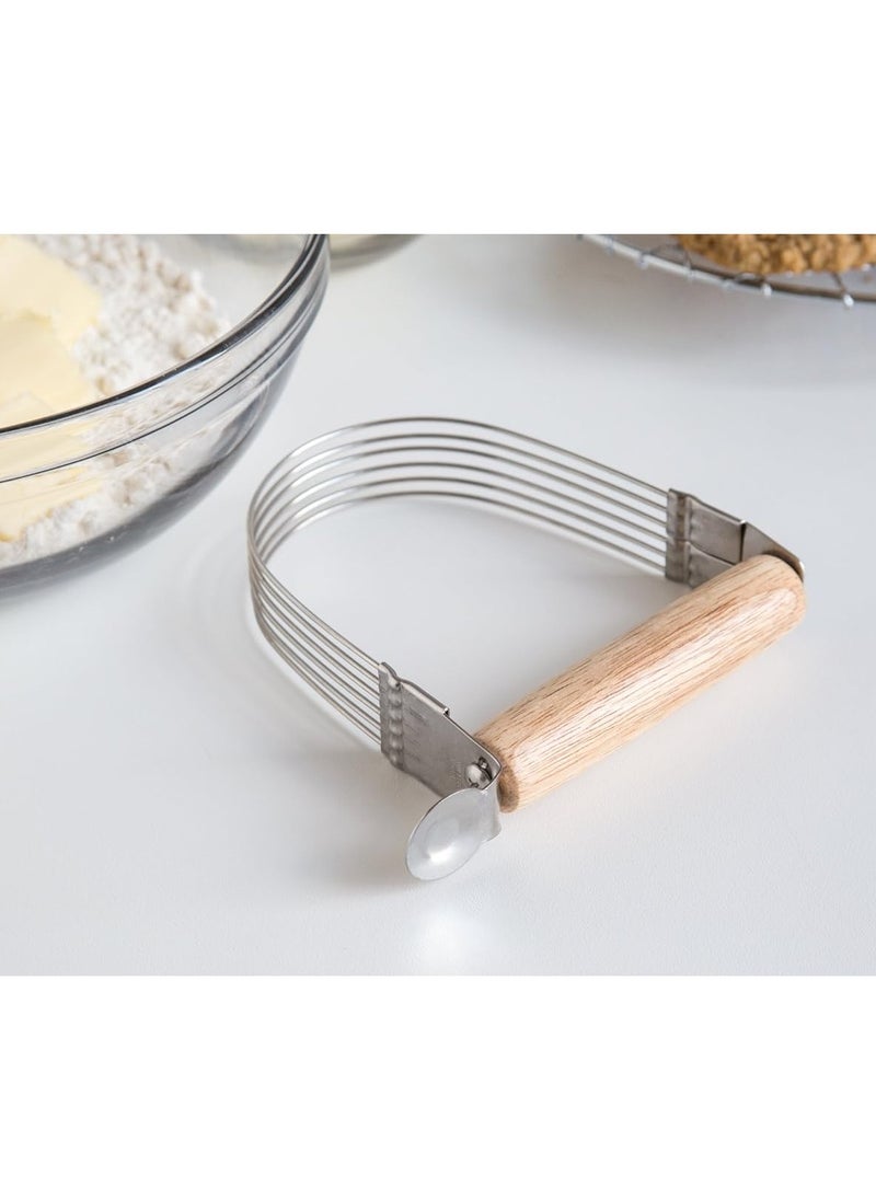 Fox Run Fox Run Wire Pastry Blender, 5", Steel and Wood  - Image 4