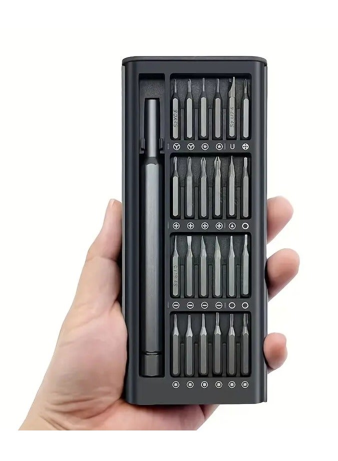 QUALITY 25-in-1 Small Precision Screwdriver Set, Professional Magnetic Mini Repair Tool Kit for Phone, Computer, Watch, Laptop, Macbook, Ring Doorbell, Eyeglass, Electronic - Image 1
