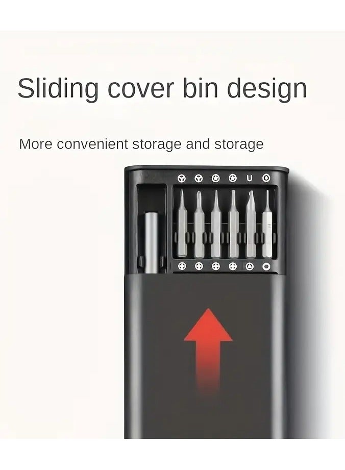 QUALITY 25-in-1 Small Precision Screwdriver Set, Professional Magnetic Mini Repair Tool Kit for Phone, Computer, Watch, Laptop, Macbook, Ring Doorbell, Eyeglass, Electronic - Image 2